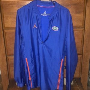 Jordan Florida Gators Half-Zip Windbreaker Jacket
